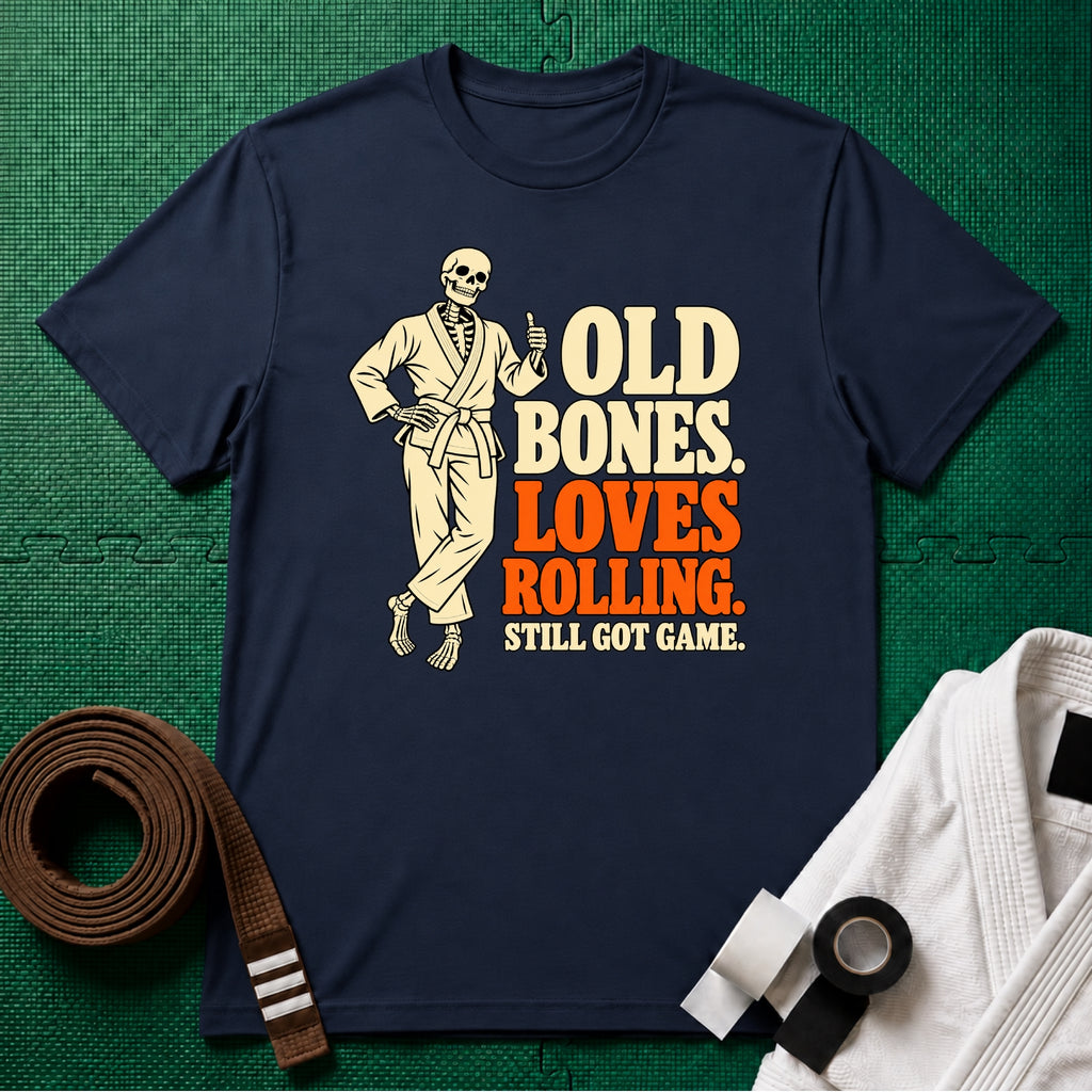 Old Bones T-Shirt in Navy