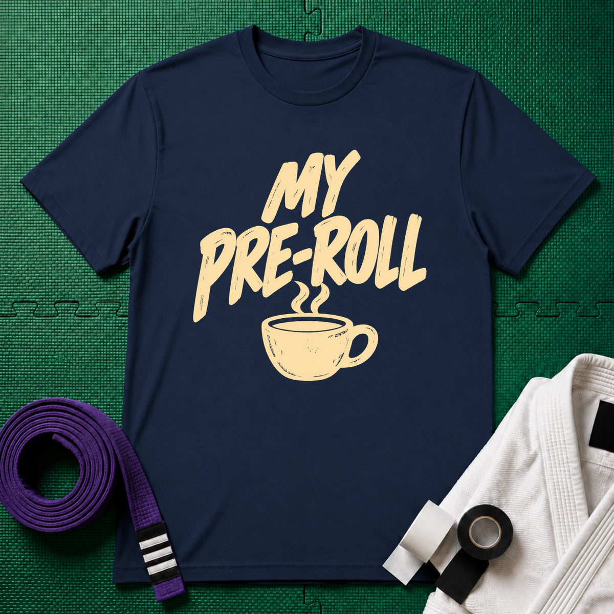 Pre Roll T-Shirt in Navy