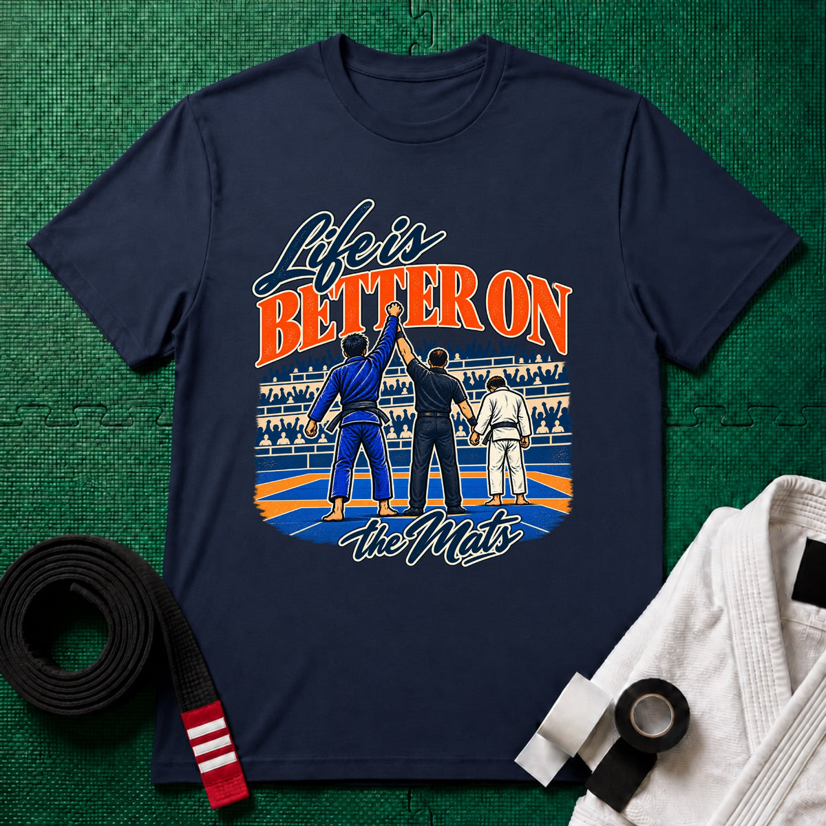 Life is Better T-Shirt in Navy