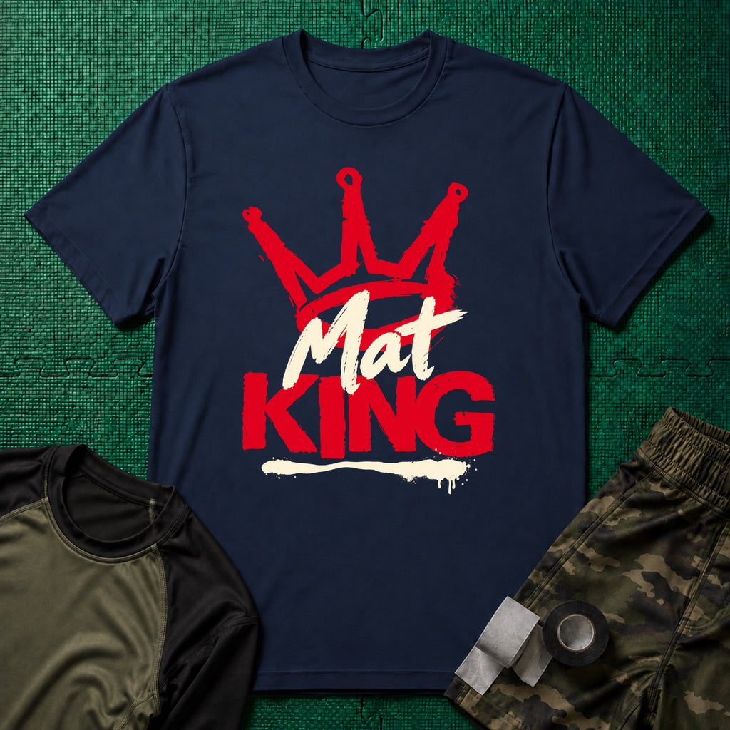 Mat King T-Shirt in Navy