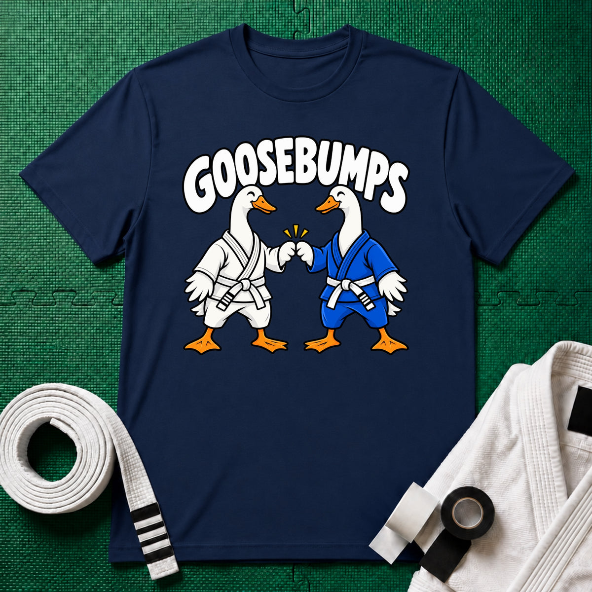 Goosebumps White Belt T-Shirt