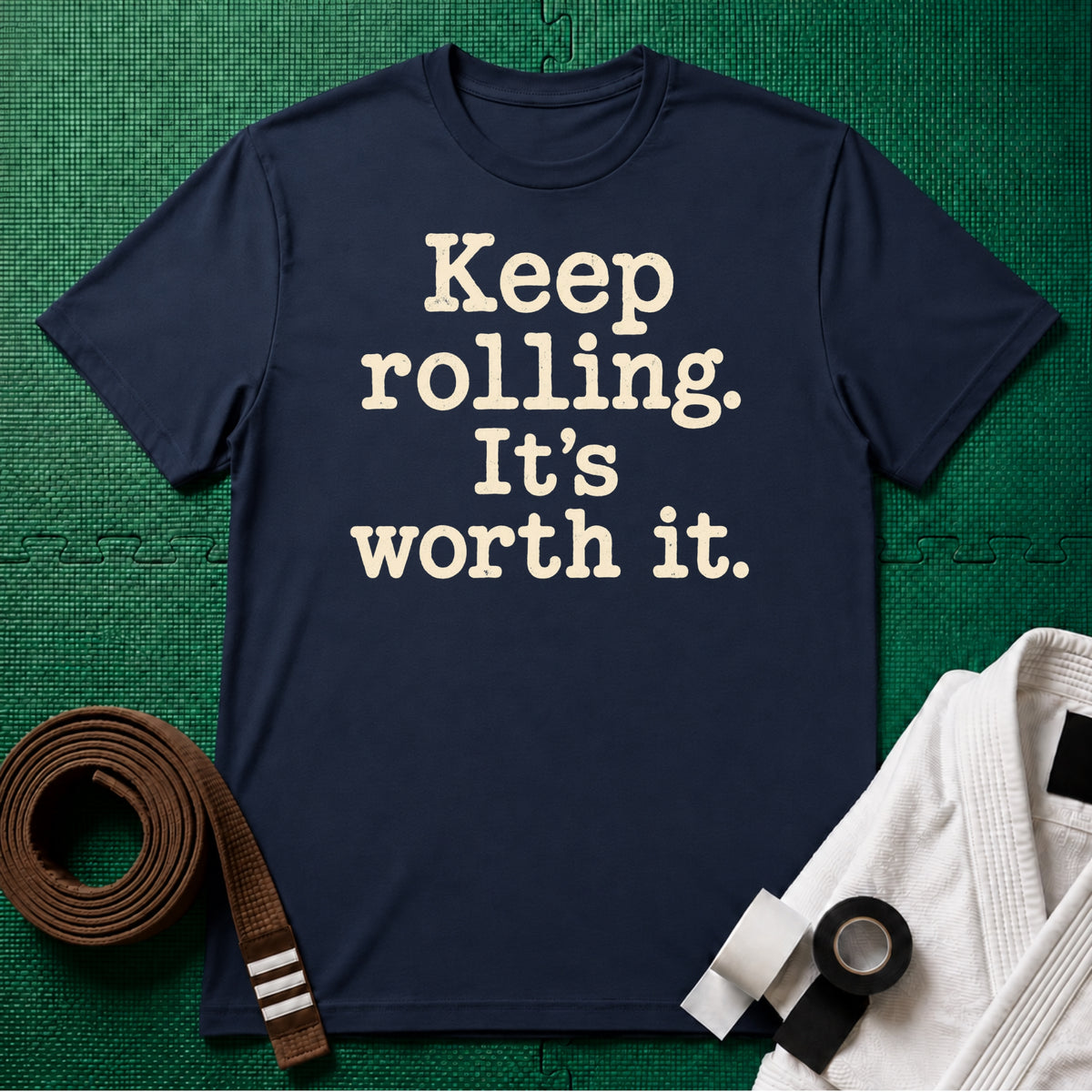 Keep Rolling, It's Worth It Vintage T-Shirt