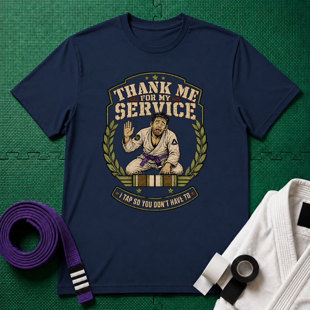 Thank me Purple Belt T-Shirt