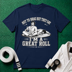Not to Brag M White Belt T-Shirt