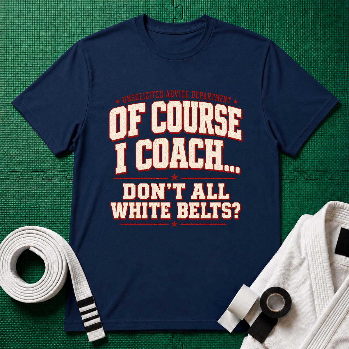 Coach White Belt T-Shirt