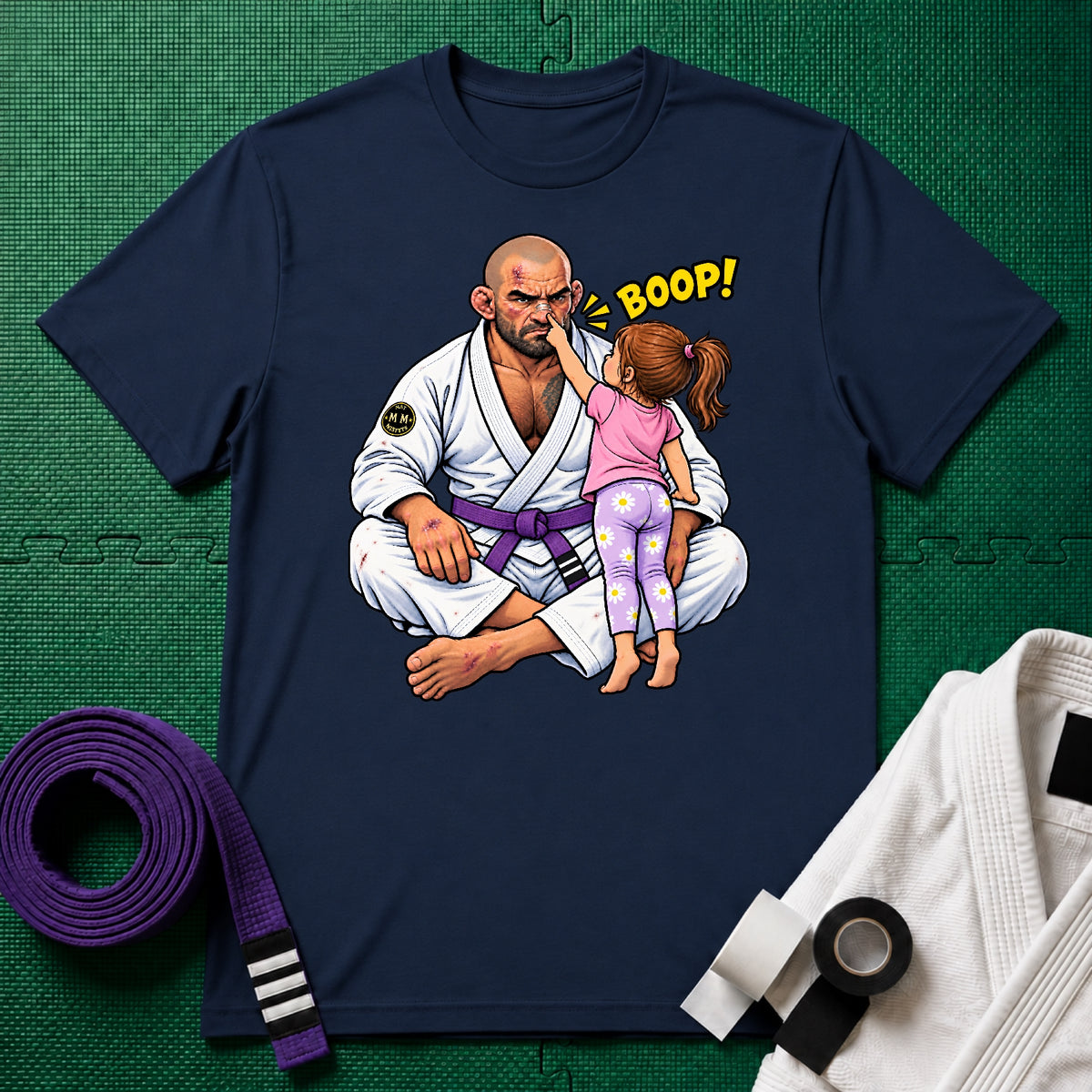 Boop Purple Belt T-Shirt
