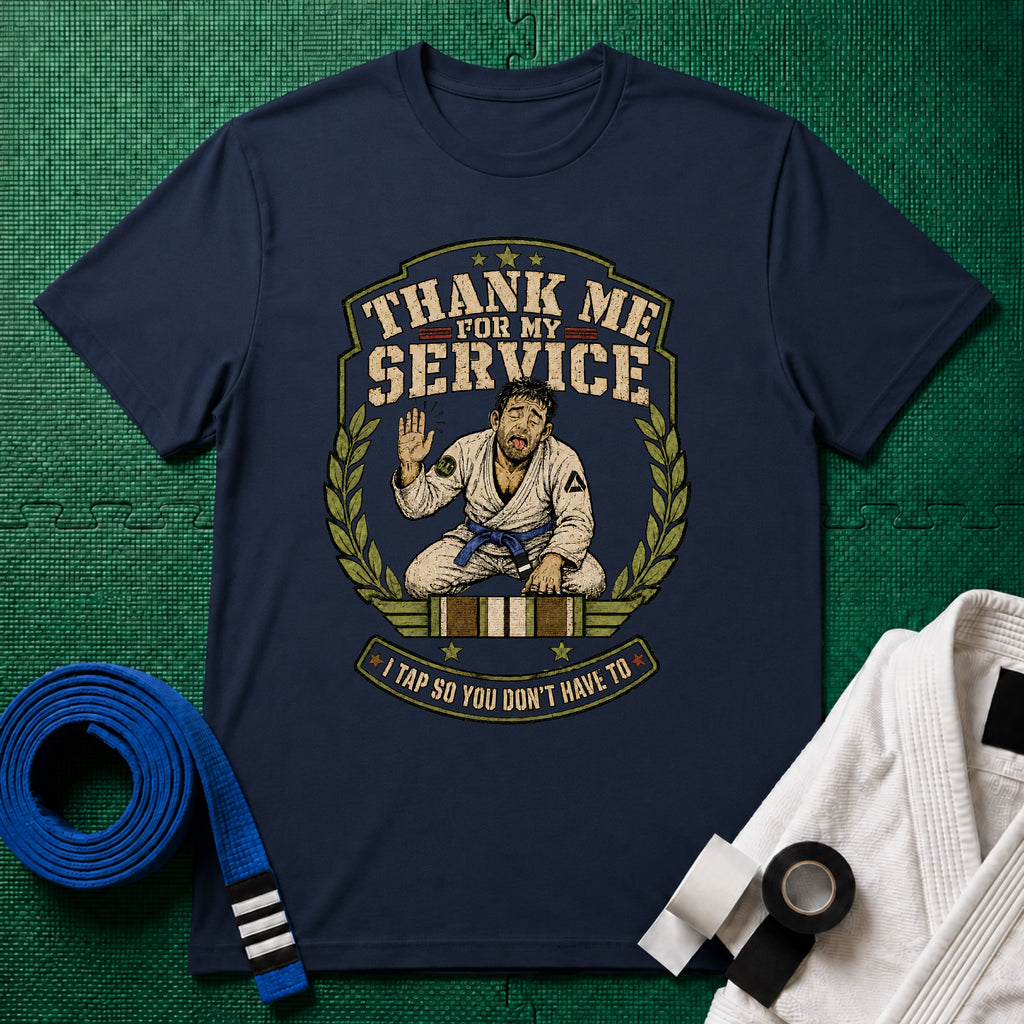 Thank me Blue Belt T-Shirt