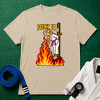 F*ck It T-Shirt (Design 2), Sand