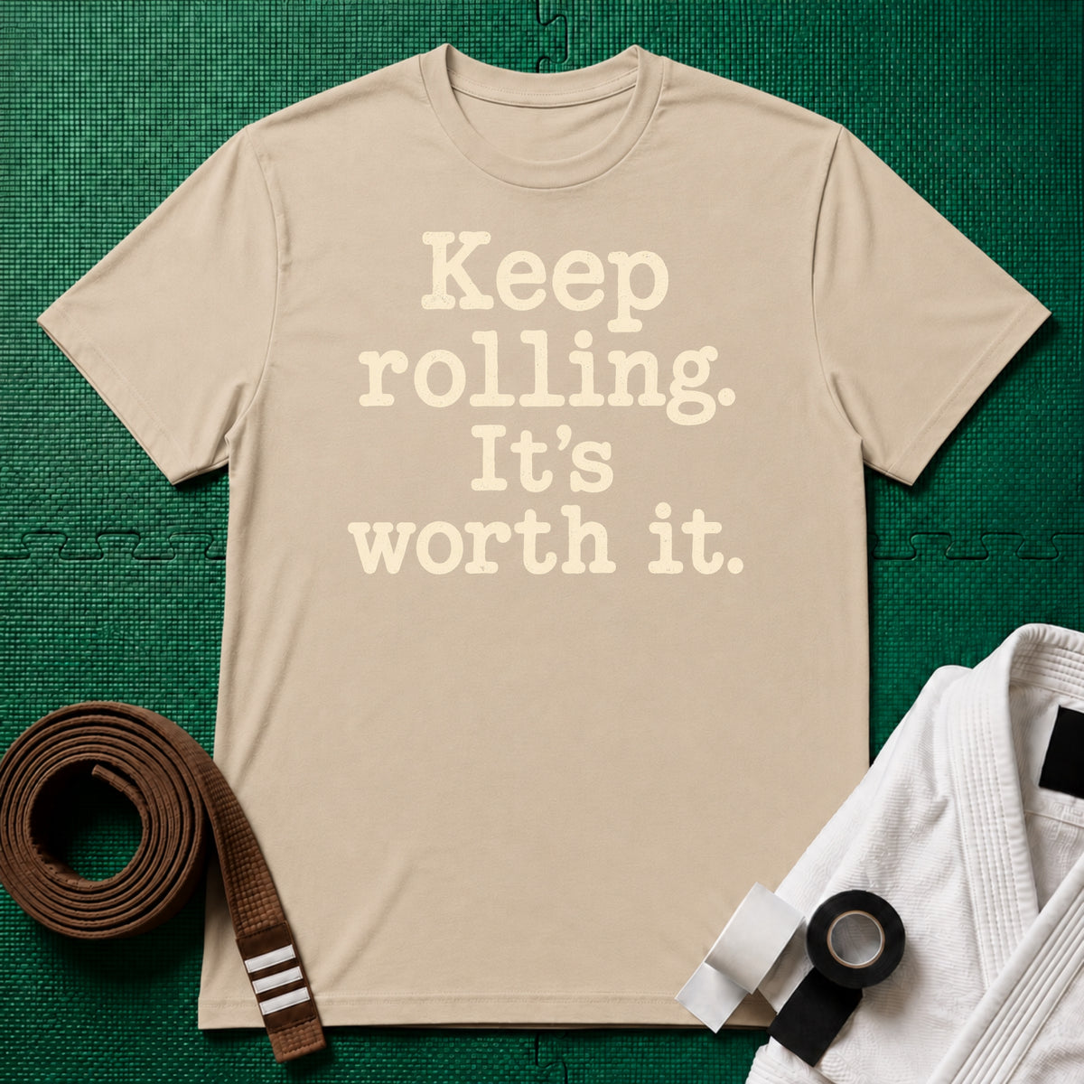 Keep Rolling, It's Worth It Vintage T-Shirt
