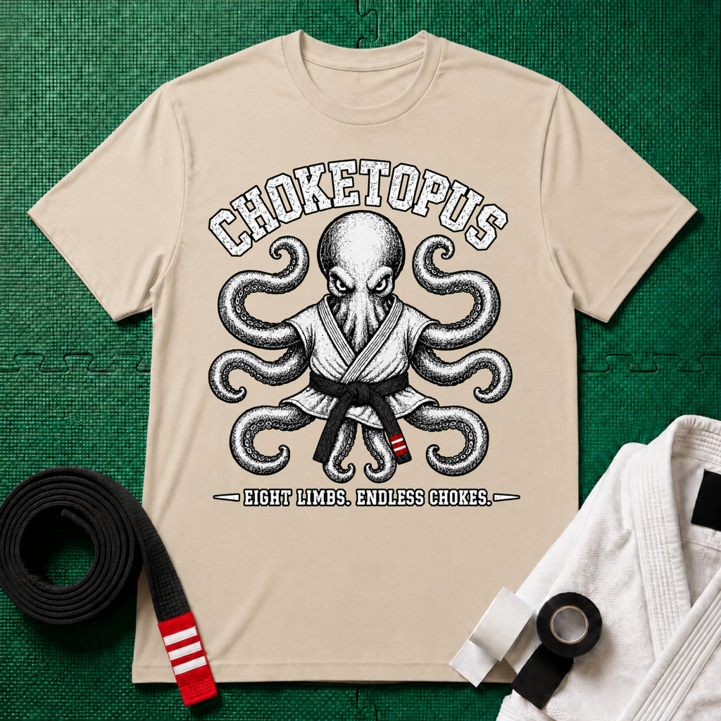 Choketopus Black Belt T-Shirt