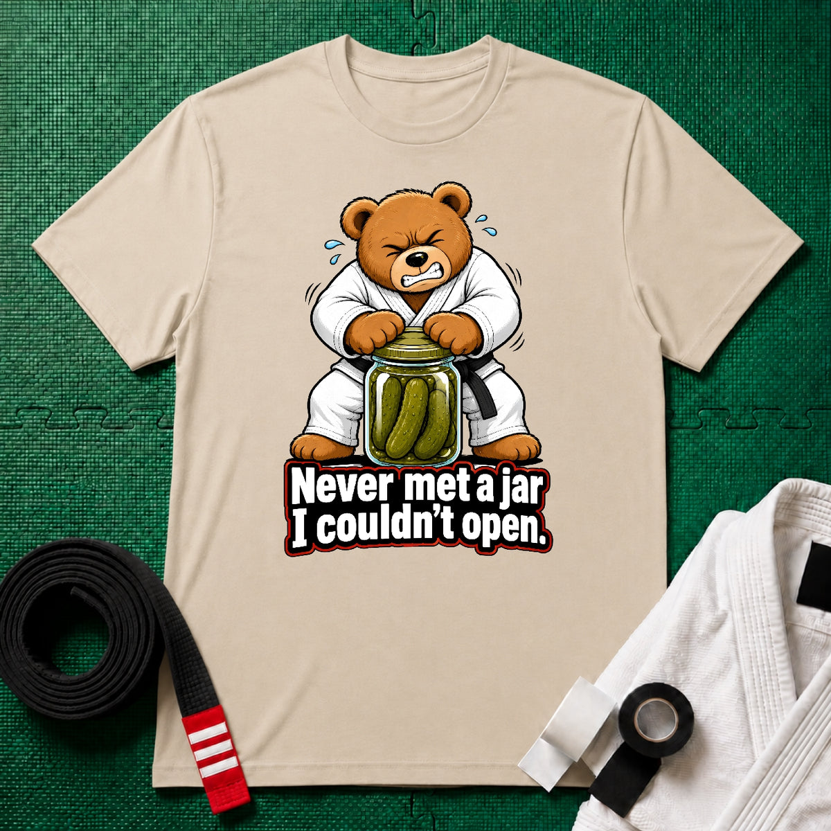 Pickle Jar Black Belt T-Shirt