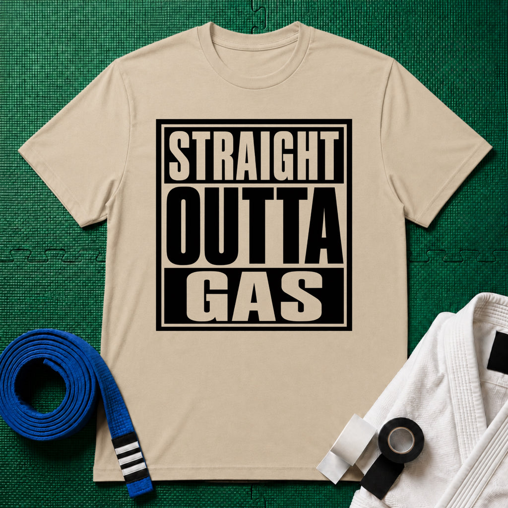 Straight Outta Gas T-Shirt, Sand