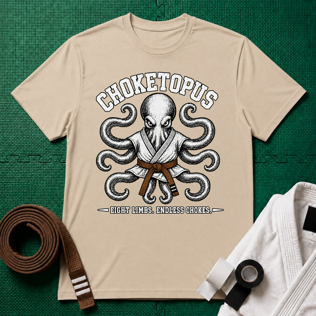 Choketopus Brown Belt T-Shirt