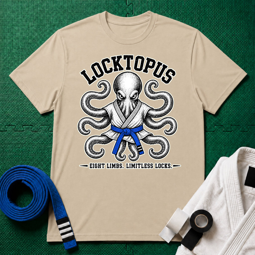 Locktopus Blue Belt T-Shirt