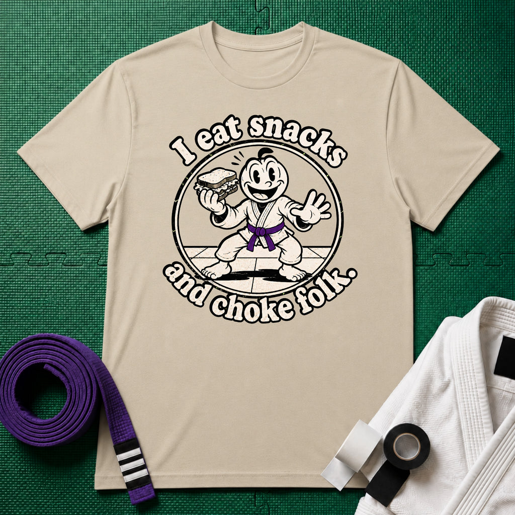 Choke Folk Purple Belt T-Shirt