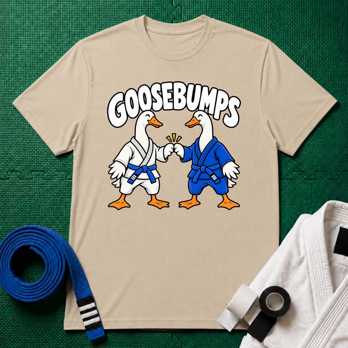 Goosebumps Blue Belt T-Shirt