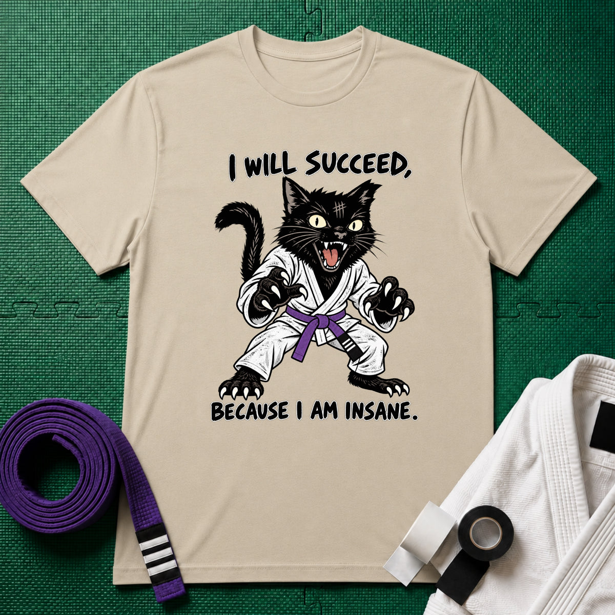 Succeed Purple Belt T-Shirt