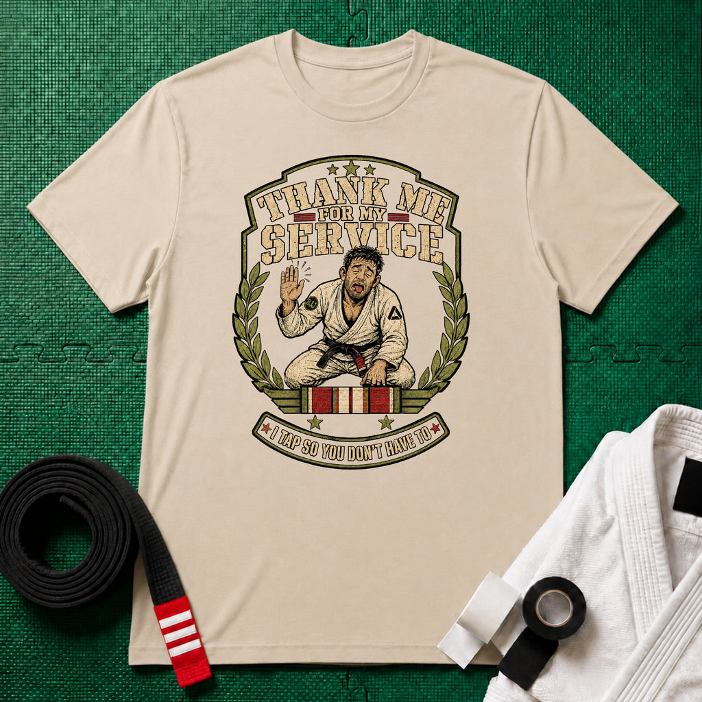 Thank me Black Belt T-Shirt