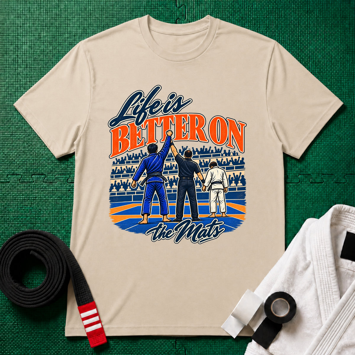 Life is Better T-Shirt in Sand