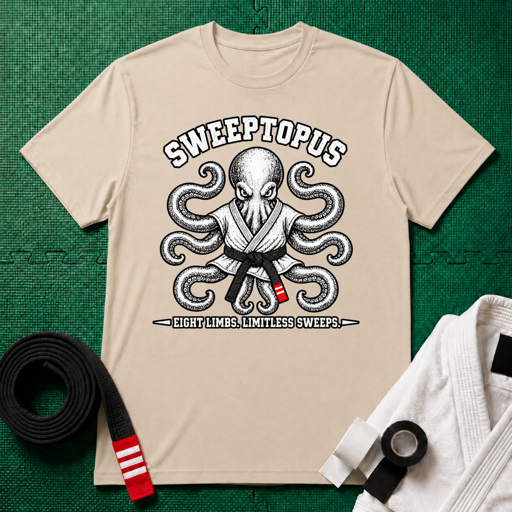 Sweeptopus Black Belt T-Shirt