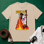 F*ck It T-Shirt (Design 1), Sand