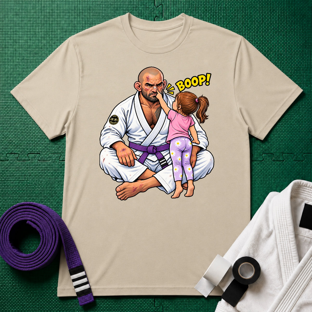 Boop Purple Belt T-Shirt