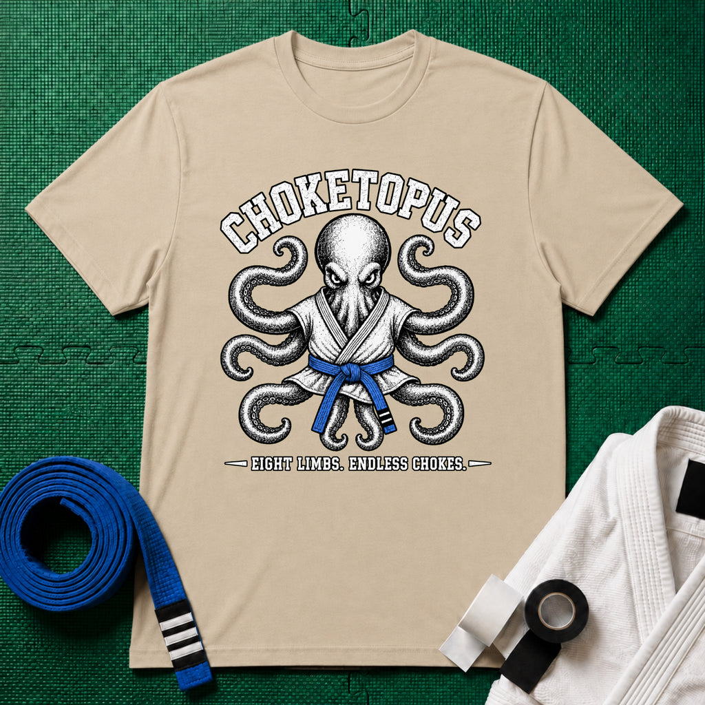 Choketopus Blue Belt T-Shirt