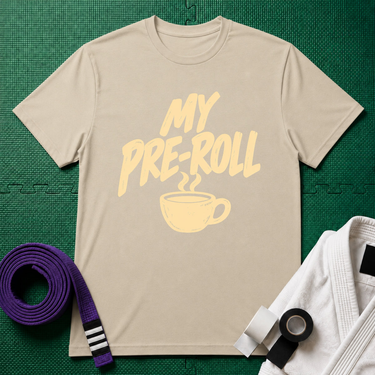 Pre Roll T-Shirt in Sand