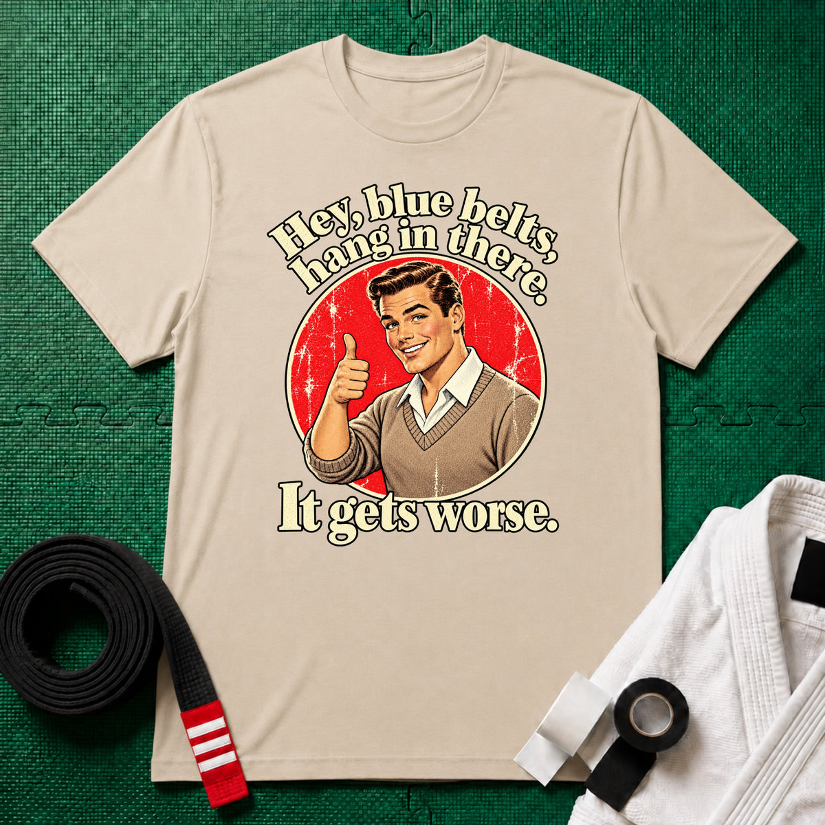 Hey Blue Belts T-Shirt