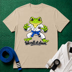 We Roll Blue Belt T-Shirt