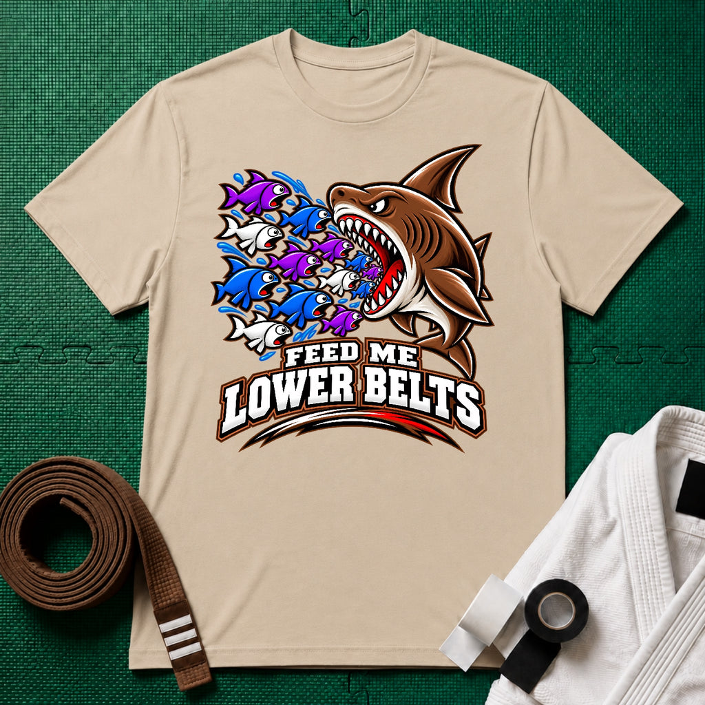 Feed Me Brown Belt T-Shirt