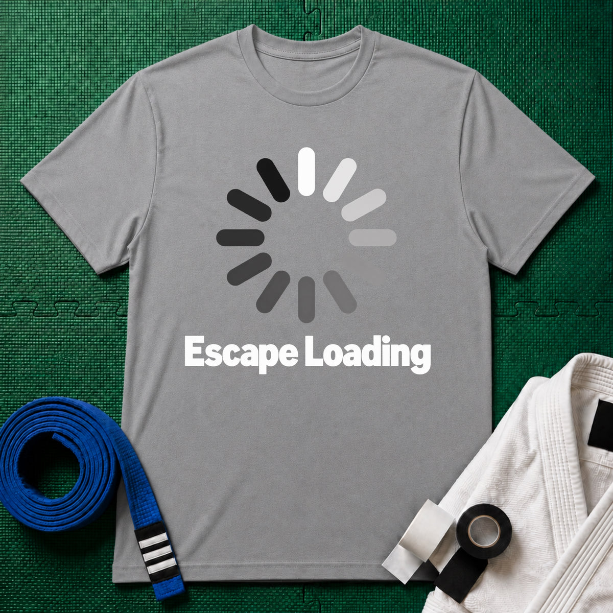 Escape Loading T-Shirt in Sport Grey