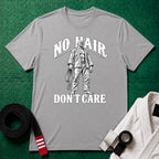 No Hair Don't Care T-Shirt, Sport Grey