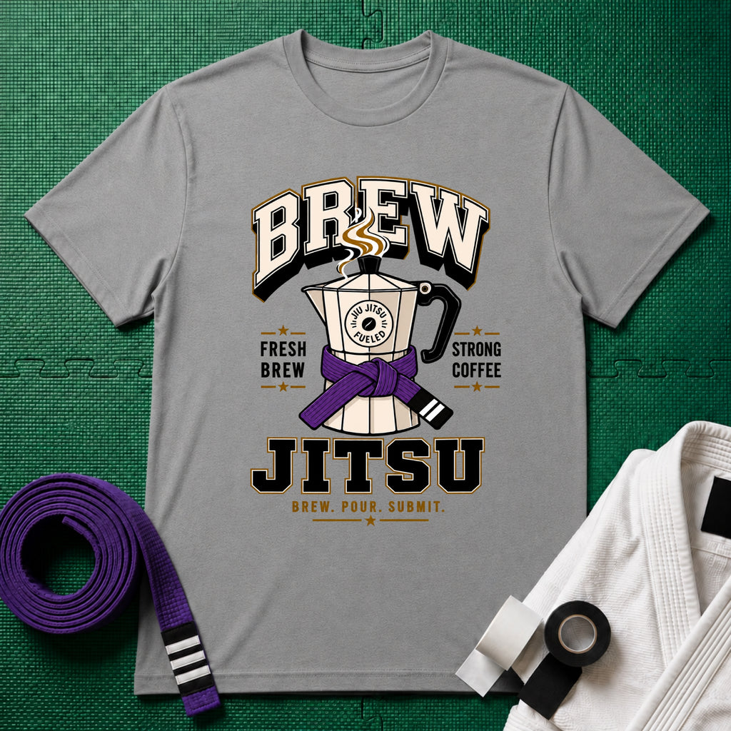 Brew Jitsu Purple belts T-Shirt