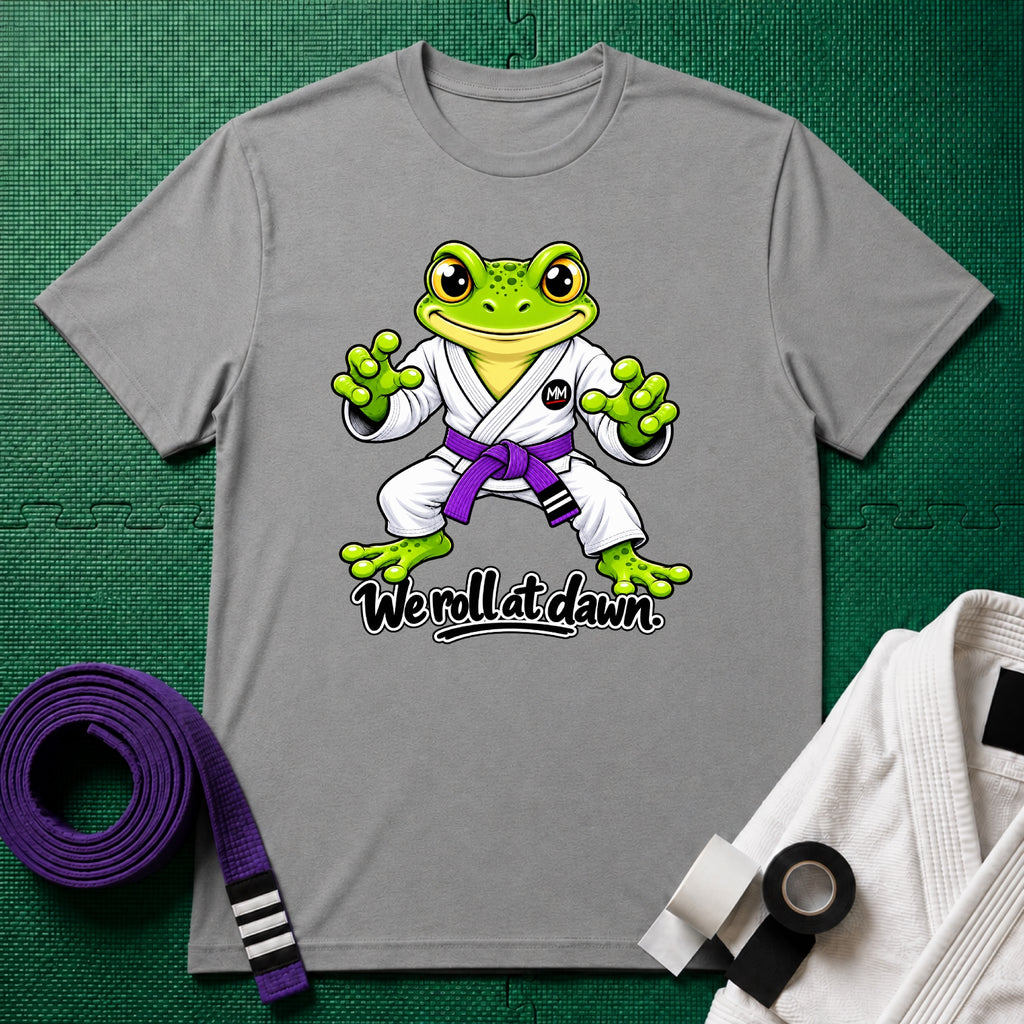 We Roll Purple Belt T-Shirt