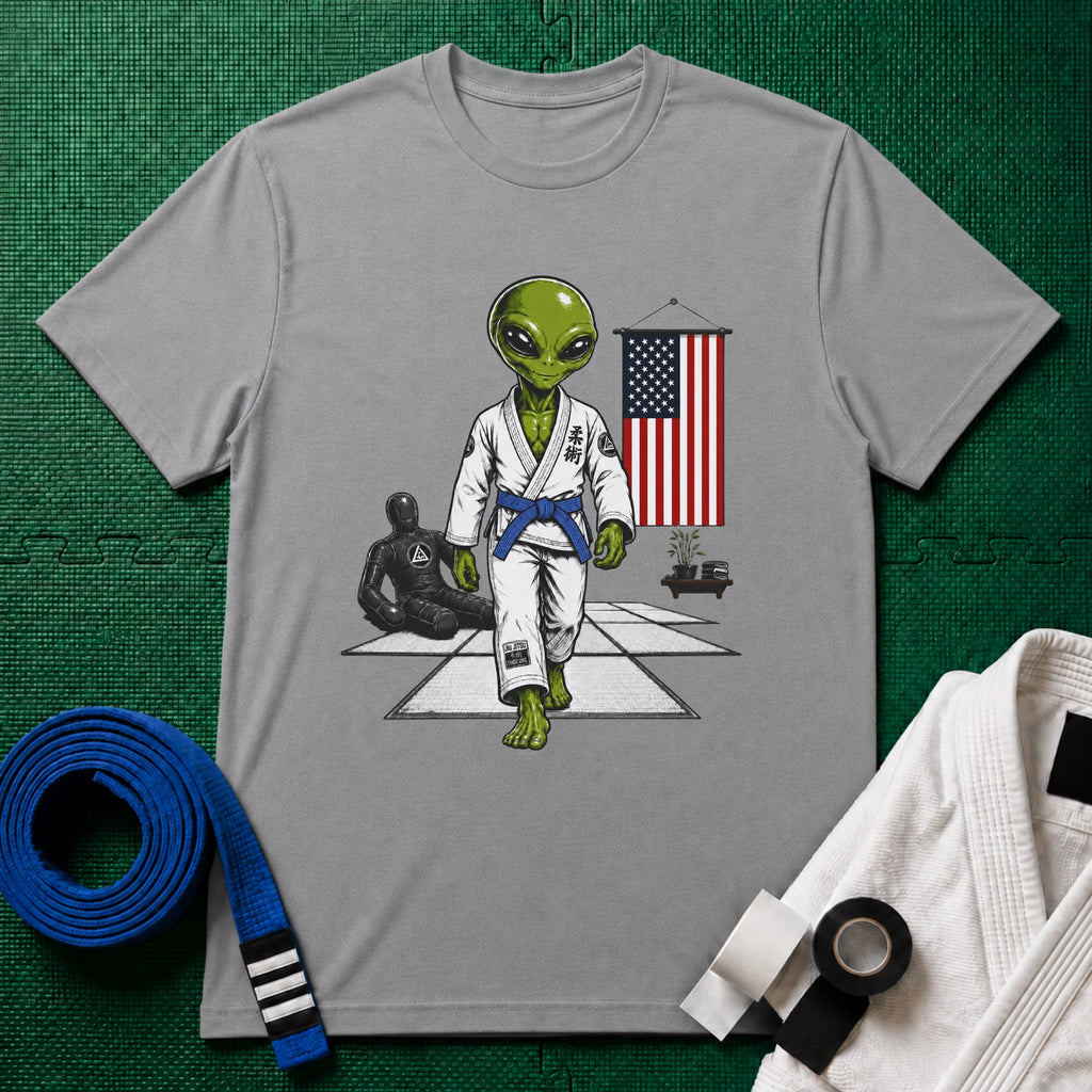 Alien Gym Blue Belt T-Shirt