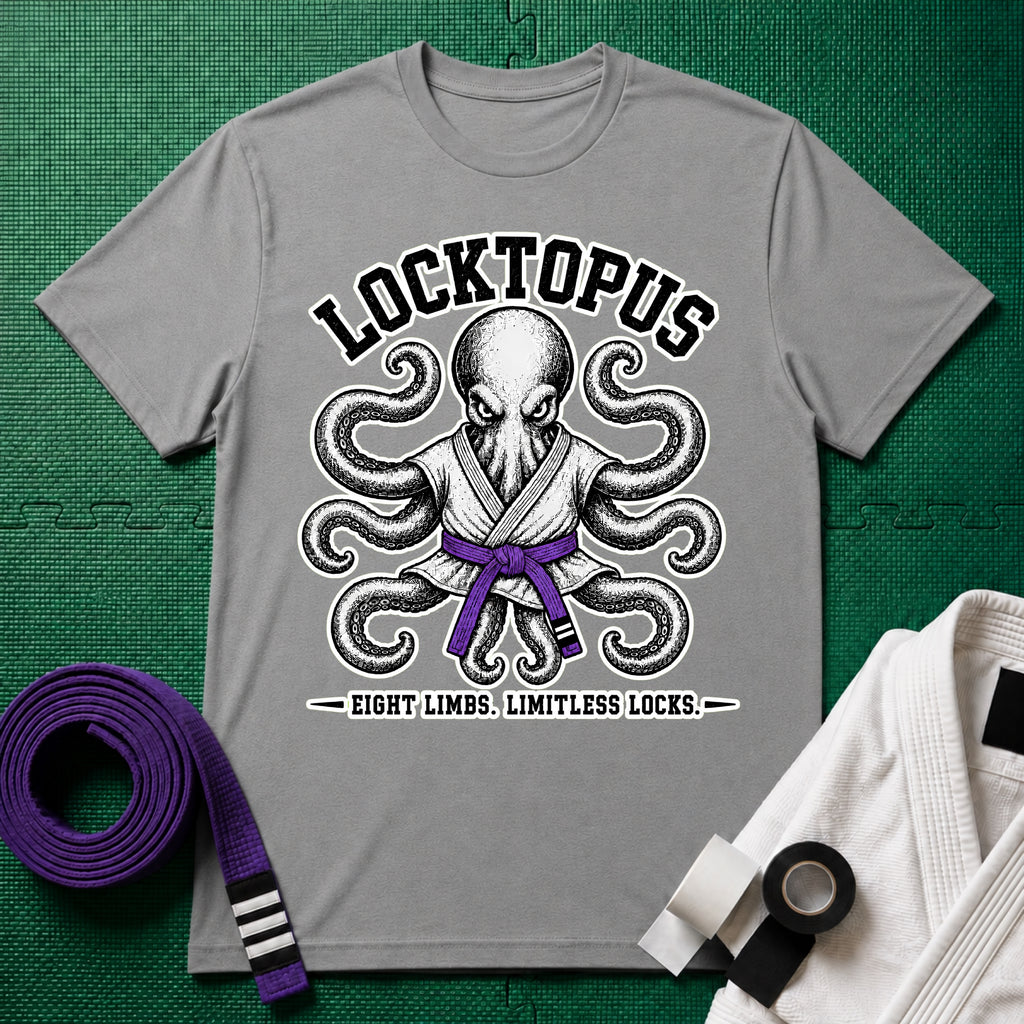 Locktopus Purple Belt T-Shirt