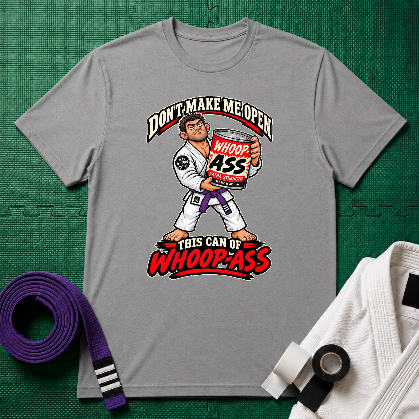 Whoop Ass Purple Belt T-Shirt