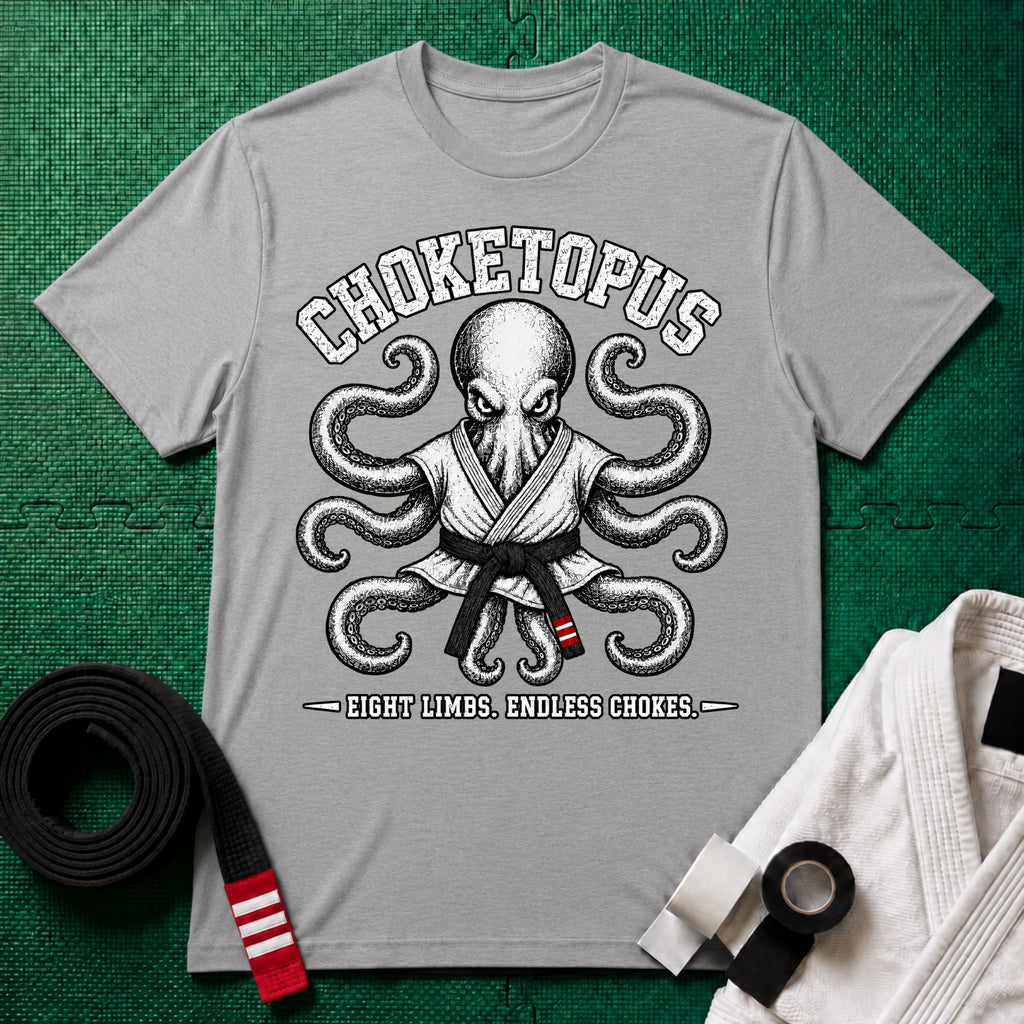 Choketopus Black Belt T-Shirt