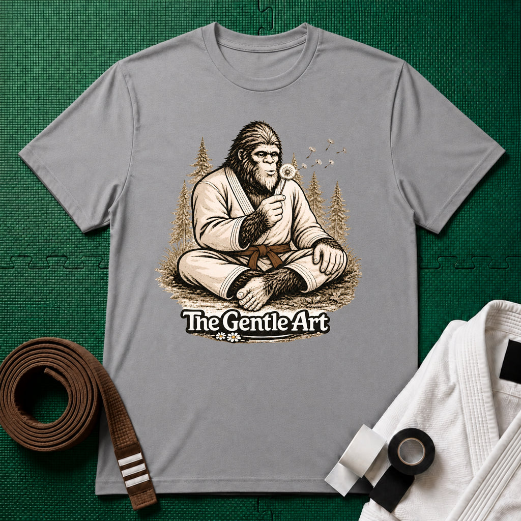 Bigfoot Dandelion Brown Belt T-Shirt
