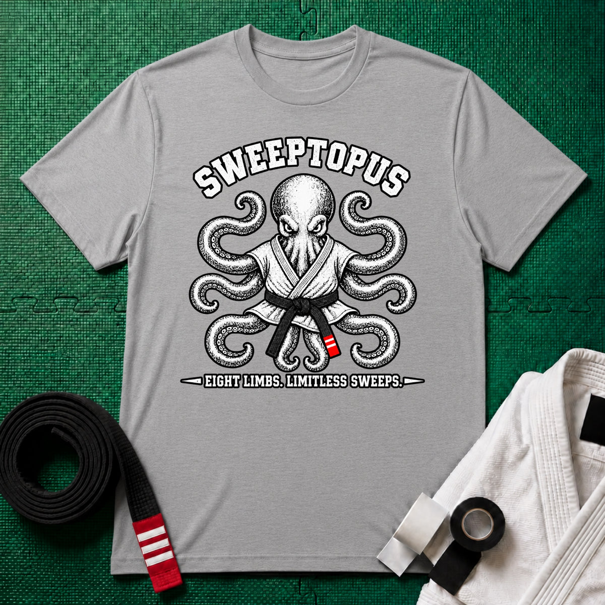 Sweeptopus Black Belt T-Shirt