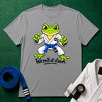 We Roll Blue Belt T-Shirt