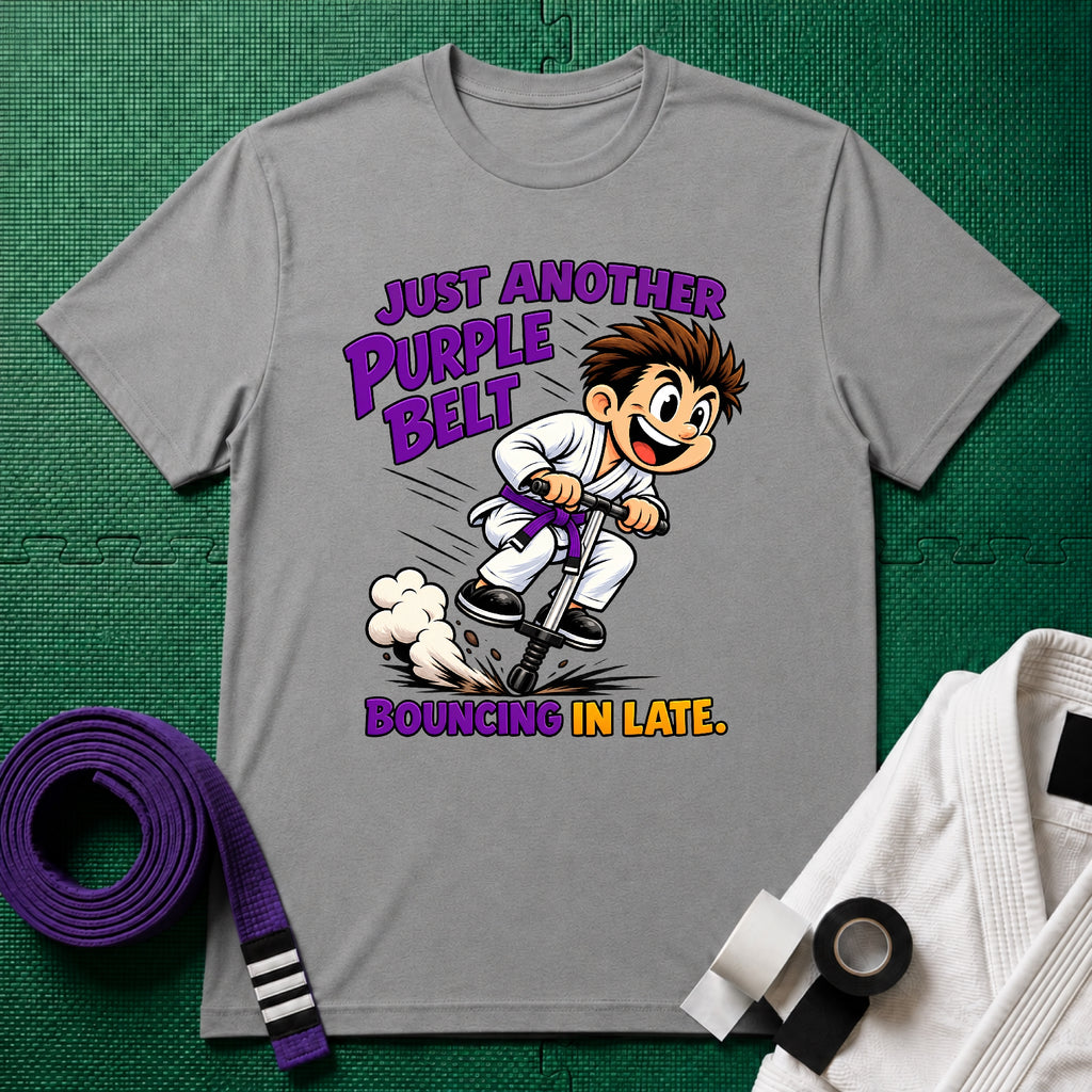 Bouncing Purple Belt T-Shirt