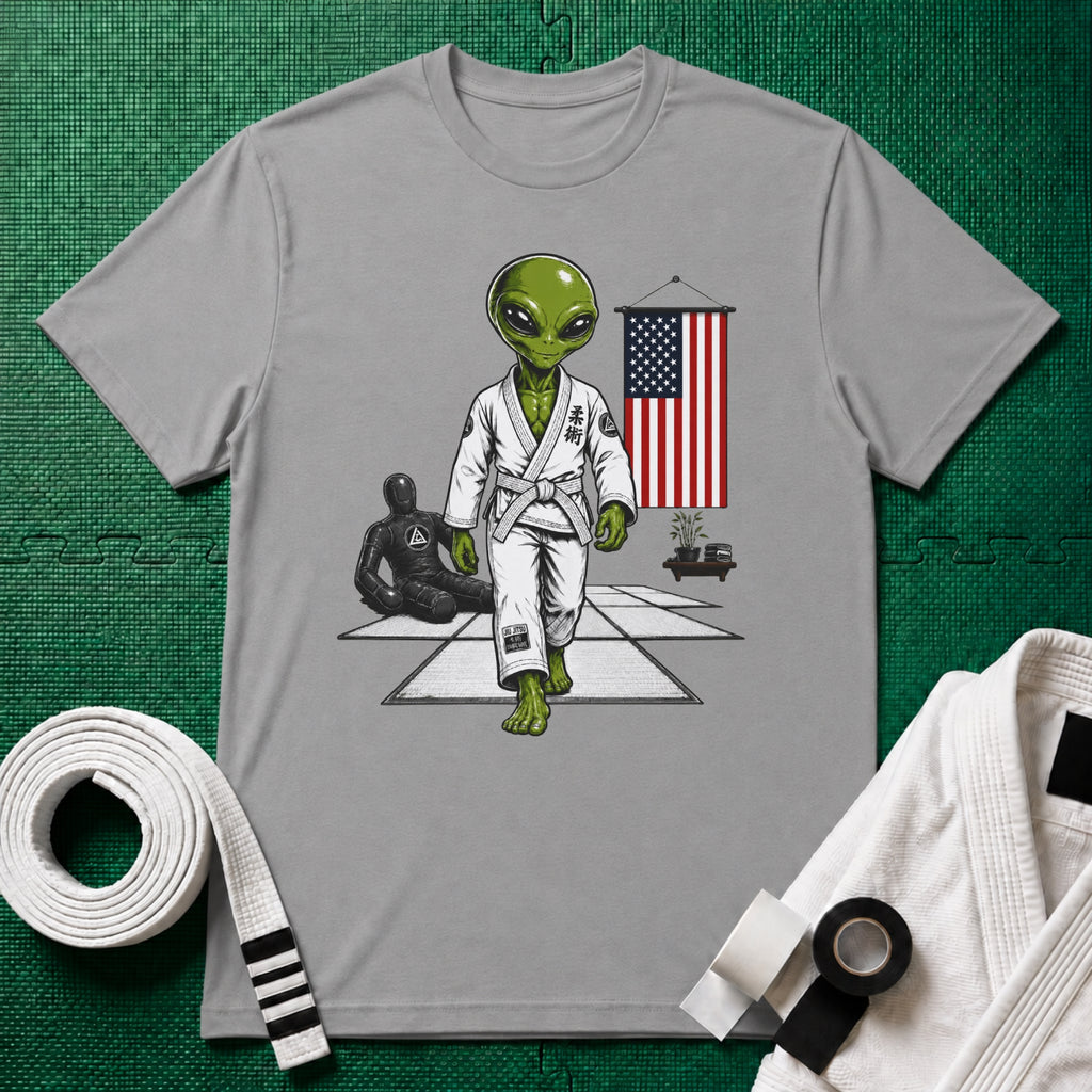 Alien Gym White Belt T-Shirt