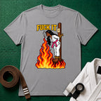 F*ck It T-Shirt (Design 1), Sport Grey