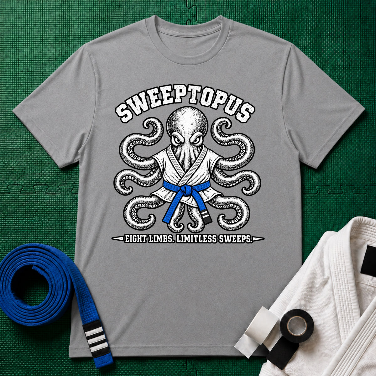 Sweeptopus Blue Belt T-Shirt