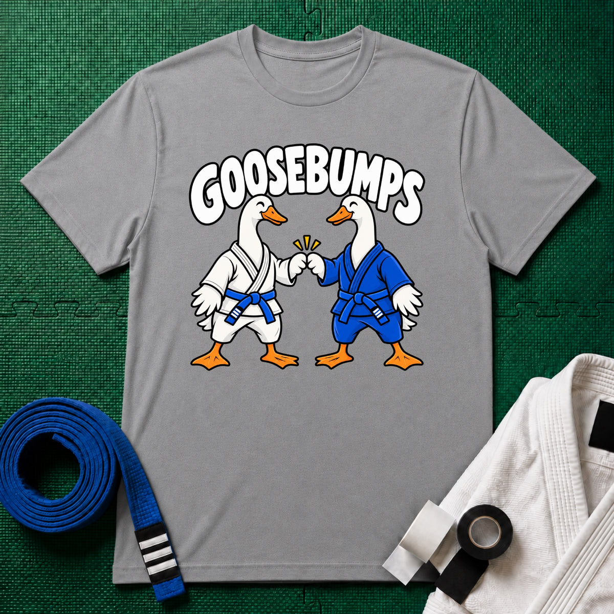 Goosebumps Blue Belt T-Shirt