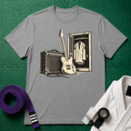 Guitar & Gi T-Shirt, Sport Grey