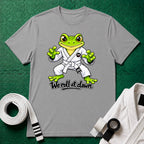 We Roll White Belt T-Shirt