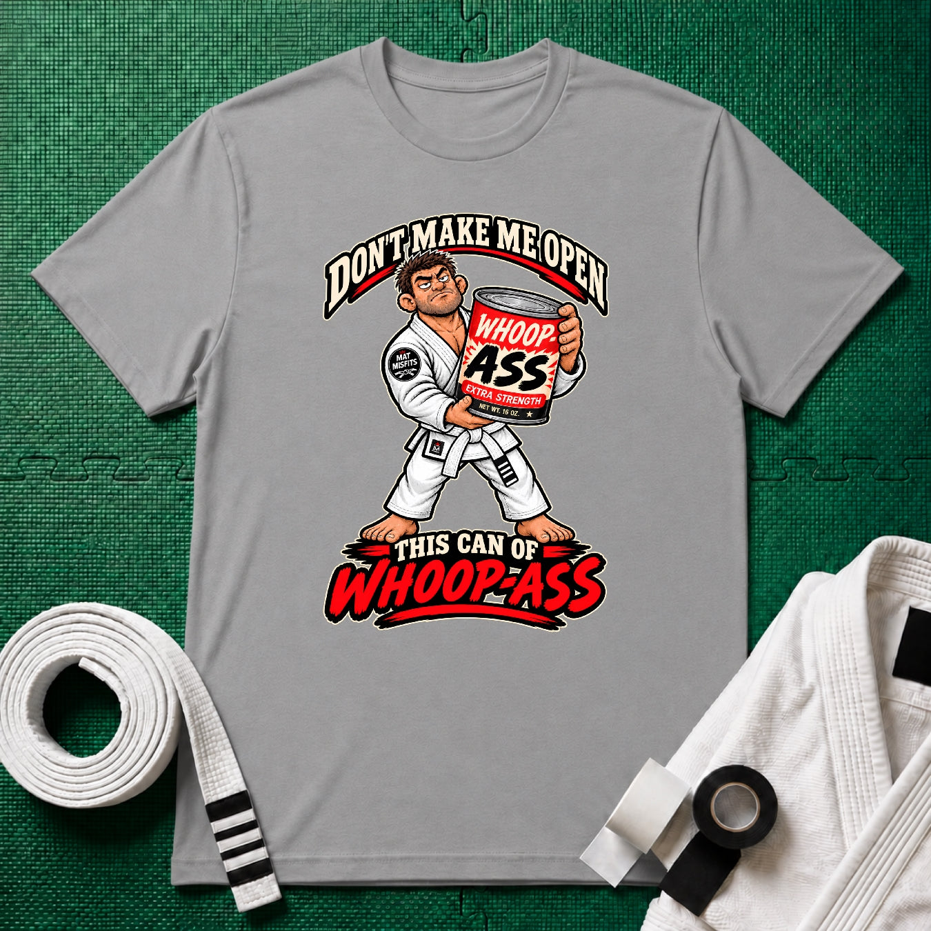 Whoop Ass White Belt T-Shirt